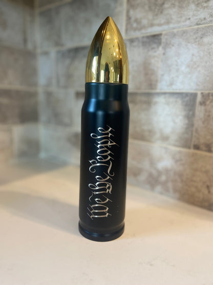 Custom Engraved Stainless Steel Vacuum Insulated Bullet Tumbler Travel Mug